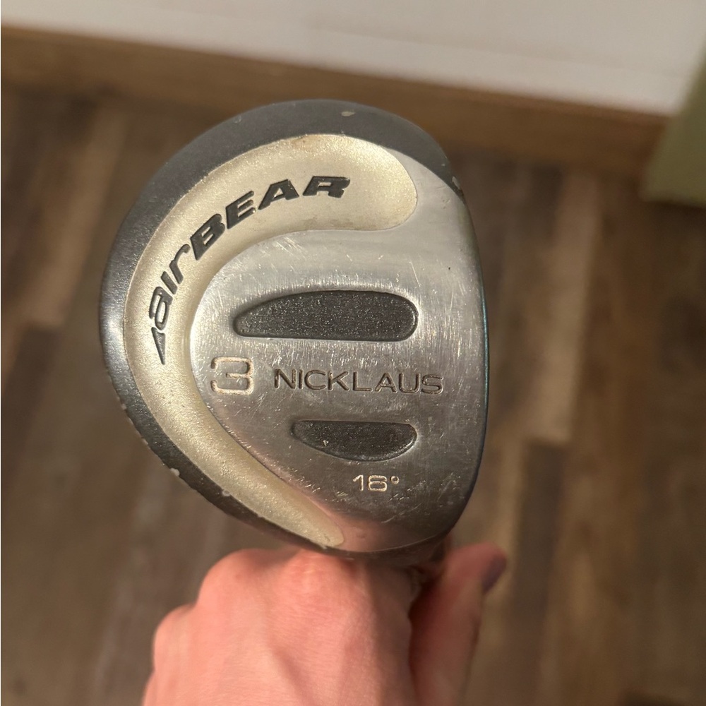 Nicklaus 3 Hybrid Golf Club - Silver/Black (16°)